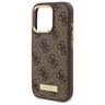 Guess GUHMP16LU4GPRW iPhone 16 Pro6.3" brązowy/brown hardcase 4G Logo Plate MagSafe na NearMe.pl