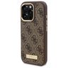 Guess GUHMP16LU4GPRW iPhone 16 Pro6.3" brązowy/brown hardcase 4G Logo Plate MagSafe na NearMe.pl