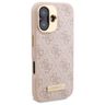 Guess GUHMP16MU4GPRP iPhone 16 Plus 6.7" różowy/pink hardcase 4G Logo Plate MagSafe na NearMe.pl