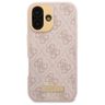 Guess GUHMP16MU4GPRP iPhone 16 Plus 6.7" różowy/pink hardcase 4G Logo Plate MagSafe na NearMe.pl