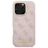 Guess GUHMP16LU4GPRP iPhone 16 Pro 6.3" różowy/pink hardcase 4G Logo Plate MagSafe na NearMe.pl