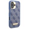 Guess GUHMP16SU4GPRB iPhone 16 6.1" niebieski/blue hardcase 4G Logo Plate MagSafe na NearMe.pl