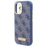 Guess GUHMP16SU4GPRB iPhone 16 6.1" niebieski/blue hardcase 4G Logo Plate MagSafe na NearMe.pl