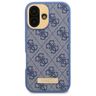 Guess GUHMP16SU4GPRB iPhone 16 6.1" niebieski/blue hardcase 4G Logo Plate MagSafe na NearMe.pl
