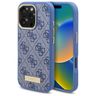 Guess GUHMP16LU4GPRB iPhone 16 Pro 6.3" niebieski/blue hardcase 4G Logo Plate MagSafe na NearMe.pl
