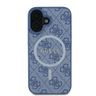 Guess GUHMP16MG4GFRB iPhone 16 Plus 6.7" niebieski/blue hardcase 4G Ring Classic Logo MagSafe na NearMe.pl