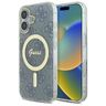 Guess GUHMP16SH4STB iPhone 16 6.1" niebieski/blue hardcase IML 4G MagSafe na NearMe.pl