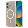 Guess GUHMP16SH4STP iPhone 16 6.1" różowy/pink hardcase IML 4G MagSafe na NearMe.pl