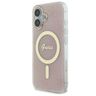 Guess GUHMP16SH4STP iPhone 16 6.1" różowy/pink hardcase IML 4G MagSafe na NearMe.pl