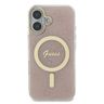 Guess GUHMP16SH4STP iPhone 16 6.1" różowy/pink hardcase IML 4G MagSafe na NearMe.pl