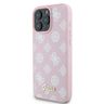 Guess GUHMP16LPGPYSP iPhone 16 Pro 6.3" różowy/pink hardcase Peony Script Logo MagSafe na NearMe.pl