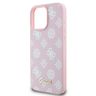 Guess GUHMP16LPGPYSP iPhone 16 Pro 6.3" różowy/pink hardcase Peony Script Logo MagSafe na NearMe.pl