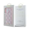 Guess GUHMP16LPGPYSP iPhone 16 Pro 6.3" różowy/pink hardcase Peony Script Logo MagSafe na NearMe.pl