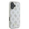 Guess GUHMP16SPGPYSH iPhone 16 6.1" biały/white hardcase Peony Script Logo MagSafe na NearMe.pl