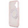 Guess GUHMP16SHFWFCP iPhone 16 6.1" różowy/pink hardcase IML Flowers Wreath MagSafe na NearMe.pl