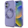 Guess GUHMP16SHFWFCU iPhone 16 6.1"      fioletowy/purple hardcase IML Flowers Wreath MagSafe na NearMe.pl