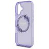 Guess GUHMP16SHFWFCU iPhone 16 6.1"      fioletowy/purple hardcase IML Flowers Wreath MagSafe na NearMe.pl