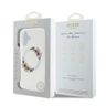 Guess GUHMP16MHFWFCT iPhone 16 Plus 6.7" przeźroczysty/transparent hardcase IML Flowers Wreath MagSafe na NearMe.pl