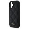 Guess GUHCP16SPSQSQSK iPhone 16 6.1" czarny/black hardcase Quiled Metal Logo na NearMe.pl