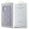 Guess GUHCP16SPSQSQSU iPhone 16 6.1" jasnofioletowy/light purple hardcase Quiled Metal Logo na NearMe.pl
