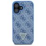 Guess GUHCP16SP4TDSCPB iPhone 16 6.1" niebieski/blue hardcase Leather Metal Logo Strass Crossbody na NearMe.pl