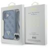 Guess GUHCP16SP4TDSCPB iPhone 16 6.1" niebieski/blue hardcase Leather Metal Logo Strass Crossbody na NearMe.pl