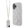 Guess GUHCP16SP4TDSCPP iPhone 166.1" różowy/pink hardcase Leather Metal Logo Strass Crossbody na NearMe.pl