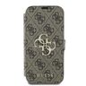 Guess GUBKP16S4GMGBR iPhone 16 6.1" brązowy/brown book 4G Metal Logo na NearMe.pl