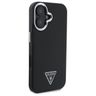 Guess GUHMP16SPGTSPSK iPhone 16 czarny/black hardcase Grained Triangle MagSafe na NearMe.pl