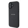 Guess GUHMP16SPGHSMMK iPhone 166.1" czarny/black hardcase Grained Gold Ring MagSafe na NearMe.pl