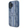 Guess GUHMP16SP4RPSB iPhone 16 niebieski/blue hardcase 4G Printed Stripes MagSafe na NearMe.pl
