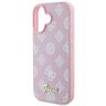 Guess GUHMP16MPGPYSP iPhone 16 Plus6.7" różowy/pink hardcase Peony Script Logo MagSafe na NearMe.pl