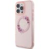 Guess GUHMP16XHFWFCP iPhone 16 Pro Max6.9" różowy/pink hardcase IML Flowers Wreath MagSafe na NearMe.pl