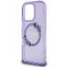 Guess GUHMP16XHFWFCU iPhone 16 Pro Max6.9" fioletowy/purple hardcase IML Flowers Wreath MagSafe na NearMe.pl