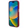 Guess GUHCP16LSMBSLM iPhone 16 Pro6.3" magenta hardcase Silicone Script Metal Logo na NearMe.pl
