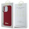 Guess GUHCP16LSMBSLM iPhone 16 Pro6.3" magenta hardcase Silicone Script Metal Logo na NearMe.pl