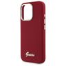 Guess GUHCP16XSMBSLM iPhone 16 Pro Max6.9" magenta hardcase Silicone Script Metal Logo na NearMe.pl
