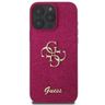 Guess GUHCP16LHG4SGU iPhone 16 Pro 6.3" fioletowy/purple hardcase Glitter Script Big 4G na NearMe.pl