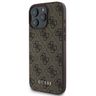 Guess GUHCP16XG4GFBR iPhone 16 Pro Max6.9" brązowy/brown hard case 4G Classic na NearMe.pl