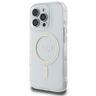 Guess GUHMP16XHFGERET iPhone 16 Pro Max  6.9" przeźroczysty/transparent hardcase IML Glitter Circle MagSafe na NearMe.pl