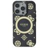 Guess GUHMP16LH4PYEEK iPhone 16 Pro 6.3" czarny/black hardcase IML Peony On 4G Background MagSafe na NearMe.pl