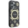 Guess GUHMP16LH4PYEEK iPhone 16 Pro 6.3" czarny/black hardcase IML Peony On 4G Background MagSafe na NearMe.pl