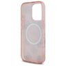 Guess GUHMP16LH4PYEEP iPhone 16 Pro 6.3" różowy/pink hardcase IML Peony On 4G Background MagSafe na NearMe.pl