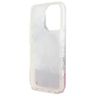 Guess GUHMP16LLFMWTP iPhone 16 Pro 6.3"  różowy/pink hardcase Liquid Glitter Flower MagSafe na NearMe.pl