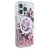 Guess GUHMP16XLFMWTP iPhone 16 Pro Max   6.9" różowy/pink hardcase Liquid Glitter Flower MagSafe na NearMe.pl