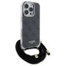 Guess GUHCP16XHC4SEK iPhone 16 Pro Max   6.9" czarny/black hardcase Crossbody Cord 4G Print na NearMe.pl