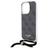 Guess GUHCP16XHC4SEK iPhone 16 Pro Max   6.9" czarny/black hardcase Crossbody Cord 4G Print na NearMe.pl