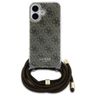 Guess GUHCP16SHC4SEW iPhone 16 6.1"      brązowy/brown hardcase Crossbody Cord 4G Print na NearMe.pl