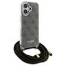 Guess GUHCP16SHC4SEW iPhone 16 6.1"      brązowy/brown hardcase Crossbody Cord 4G Print na NearMe.pl