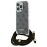 Guess GUHCP16XHC4SEW iPhone 16 Pro Max   6.9" brązowy/brown hardcase Crossbody Cord 4G Print na NearMe.pl